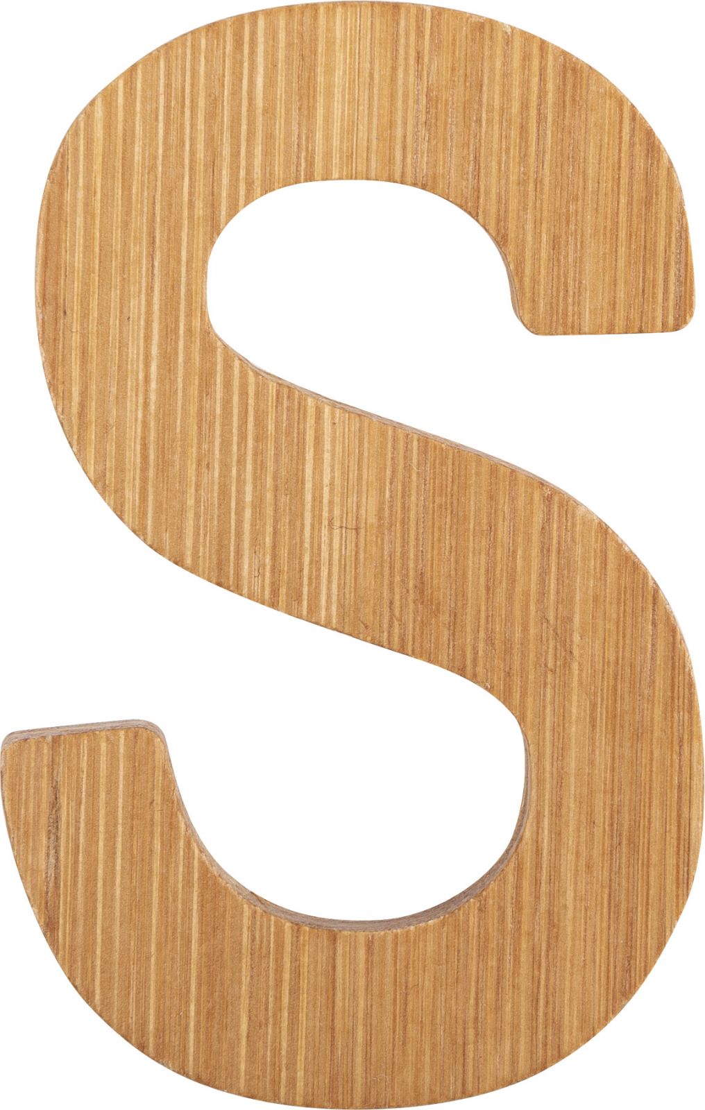 Dřevěné hračky small foot Bambusové písmeno S