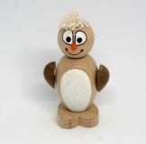 Tučňáček - dřevěná hračka ručně malovaná