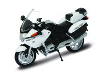 Dřevěné hračky Welly Motocykl BMW R1200 RT 1:18 policejní bílý