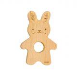 Dřevěné hračky Petit Collage Látková kniha s králíčkem