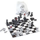 Dřevěné hračky Vilac Moderní dřevěné šachy Keith Haring