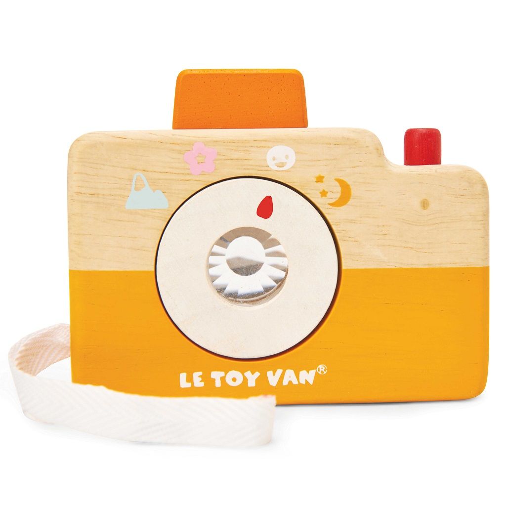 Dřevěné hračky Le Toy Van Petilou Dřevěný fotoaparát