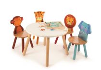 Dřevěné hračky Tidlo Dřevěný stůl Animal
