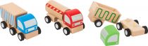 Dřevěné hračky small foot Dřevěný náklaďák 1 ks