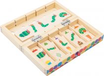 Dřevěné hračky small foot Třídící krabička Caterpillar