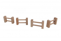 Dřevěné hračky Dřevěná ohrada malá k domečkům Archa Archa program