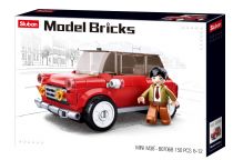 Dřevěné hračky Sluban Modely M38-B0706B Mini vůz