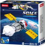 Dřevěné hračky Sluban Space M38-B0731G Satellit H