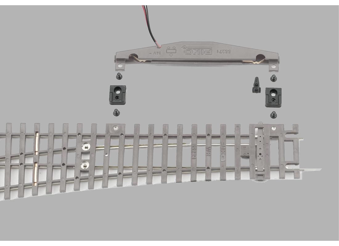 Dřevěné hračky Piko Sada pro podpovrchovou montáž elektromagnetického přestavníku - 55273