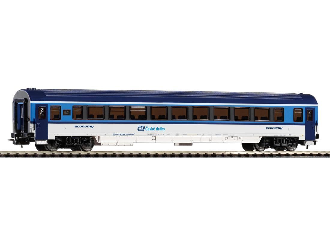 Dřevěné hračky Piko Osobní vagón Bmpz 2. tř. Railjet ČD VI - 57649
