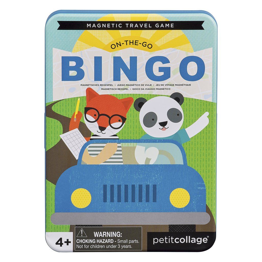 Dřevěné hračky Petit Collage Magnetická hra Bingo