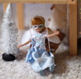 Dřevěné hračky Lottie Panenka Sněhová královna