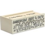 Dřevěné hračky Vilac Domino Keith Haring