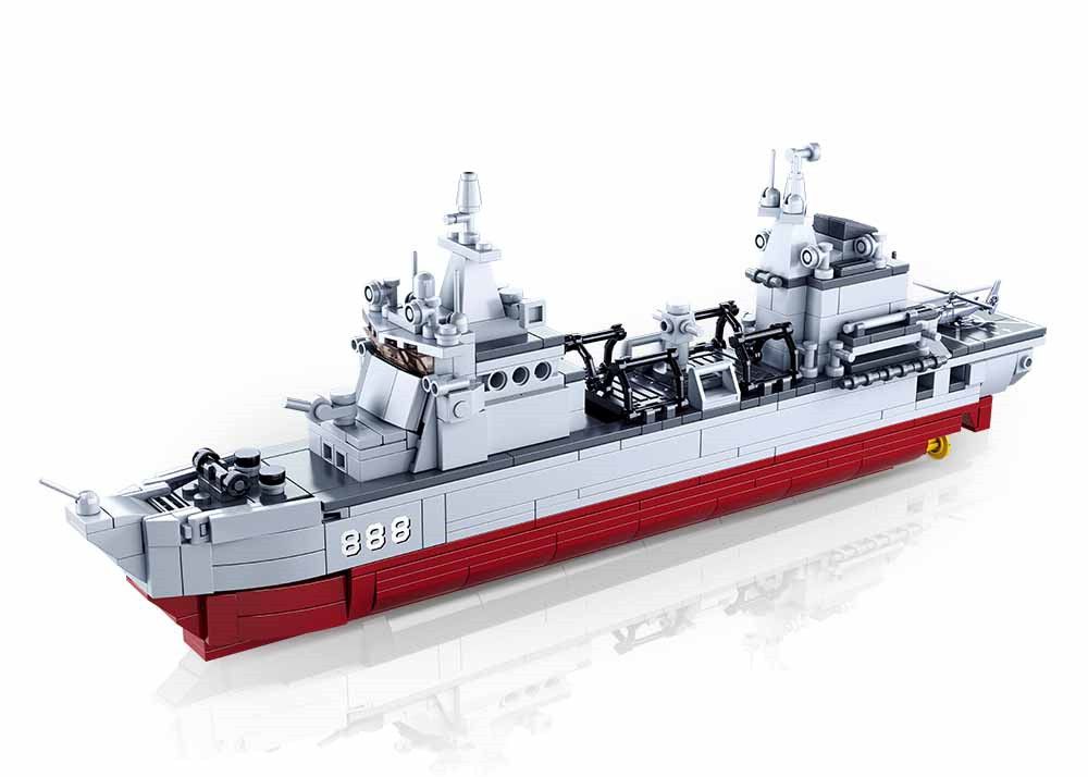 Dřevěné hračky Sluban Modely M38-B0701 Zásobovací loď