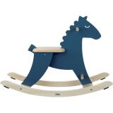 Dřevěné hračky Vilac Dřevěný houpací kůň modrý