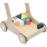Dřevěné hračky Vilac Dřevěný vozík s barevnými kostkami Canopée