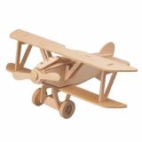 Dřevěné hračky Woodcraft Dřevěné 3D puzzle albatros Woodcraft construction kit