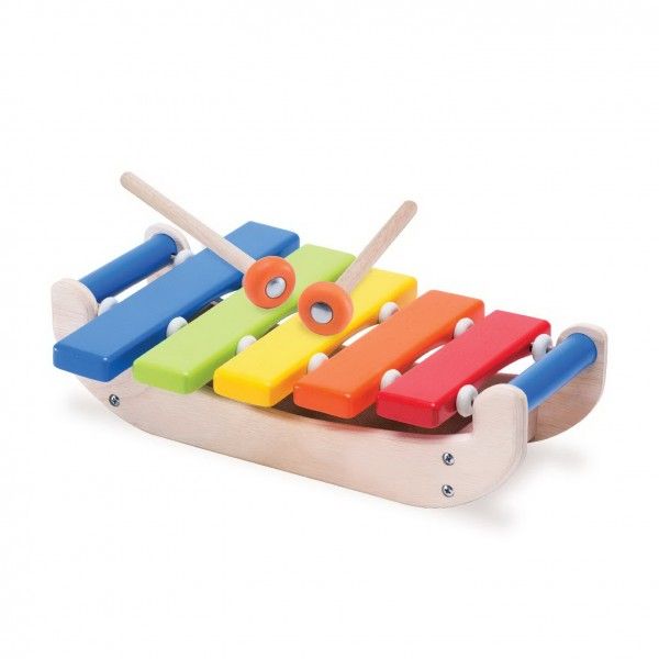 Dřevěné hračky Wonderworld Dětský dřevěný xylofón