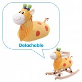 Dřevěné hračky Wonderworld Houpací žirafa