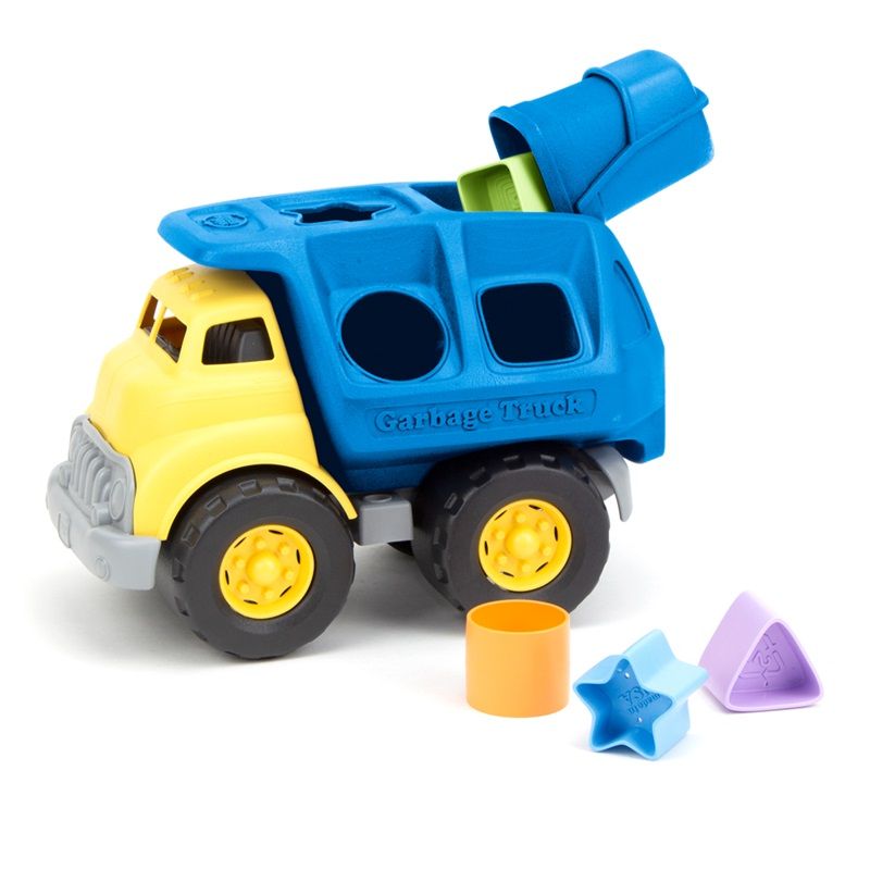 Dřevěné hračky Green Toys Nákladní auto třídění tvarů