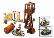 Dřevěné hračky Sluban Army M38-B0713 Válečná bitva