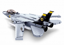 Dřevěné hračky Sluban Model Bricks M38-B0755 Stíhací letoun F-14 Tomcat