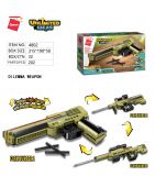 Dřevěné hračky Qman Neomezené nápady 4802 Zbraň Dilemma 3v1