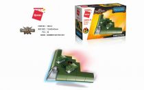 Dřevěné hračky Qman QM-09 Amphibious Panzer 1803-4 Bombardér Electric Ray