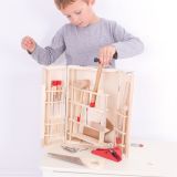 Dřevěné hračky Bigjigs Toys Kufřík s nářadím Junior