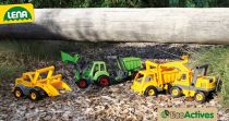 Dřevěné hračky Lena ECO aktivní traktor