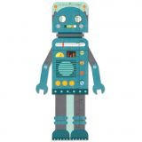 Petit Collage Rostoucí metr modrý robot