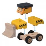 Dřevěné hračky Wonderworld Dřevěný mini buldozér
