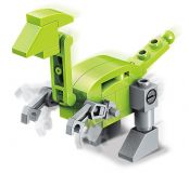Dřevěné hračky Qman Squros Extreme Changerble 2102-9 Robot Velocisaurus 3v1