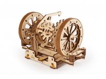 Dřevěné hračky Ugears 3D dřevěné mechanické puzzle STEM výukový diferenciál