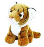 Rappa Plyšový tygr sedící 18 cm ECO-FRIENDLY