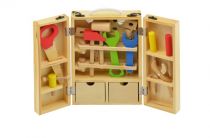 Dřevěné hračky Nářadí dřevo 30ks v dřevěném kufříku 31,5x20,4x7,7cm Classic world