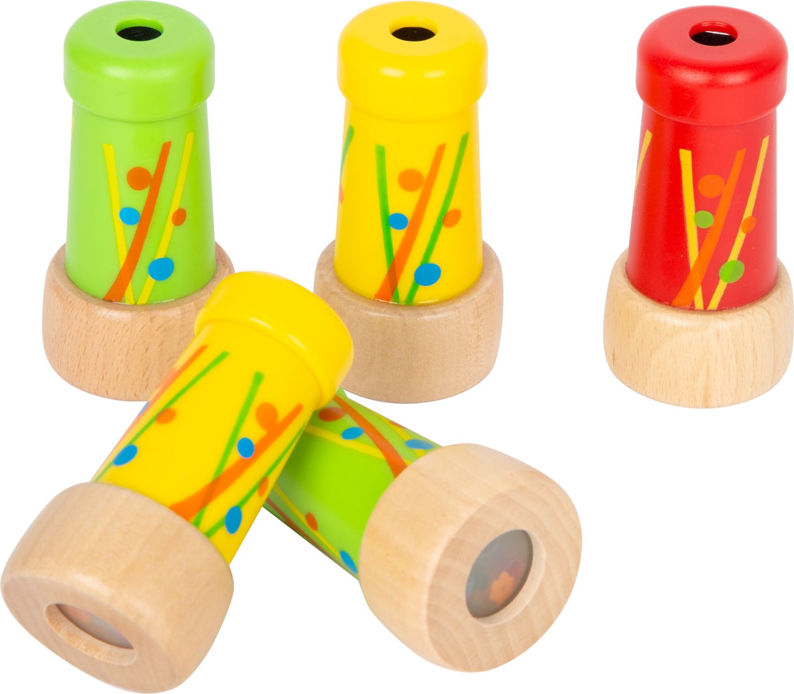 Dřevěné hračky small foot Mini kaleidoskop 1 ks