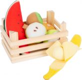 Dřevěné hračky small foot Bedýnka s ovocem