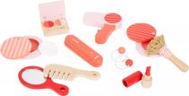 Dřevěné hračky small foot Kosmetický retro kufřík