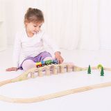 Dřevěné hračky Bigjigs Rail Dlouhý železniční most