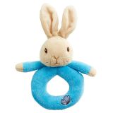 Rainbow Chrastítko kroužek králíček Petr & Flopsy 1 ks modrá