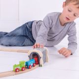 Dřevěné hračky Bigjigs Rail Kamenný železniční tunel