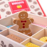 Dřevěné hračky Bigjigs Toys Box s dřevěnými sušenkami