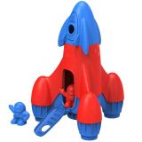Dřevěné hračky Green Toys Raketa modrá