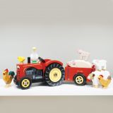 Dřevěné hračky Le Toy Van Traktor Bertie