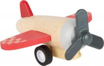 Dřevěné hračky small foot Dřevěná natahovací letadla 3 ks