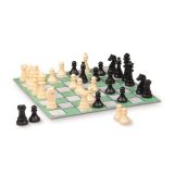 Dřevěné hračky Dino Hra Cestovní šachy