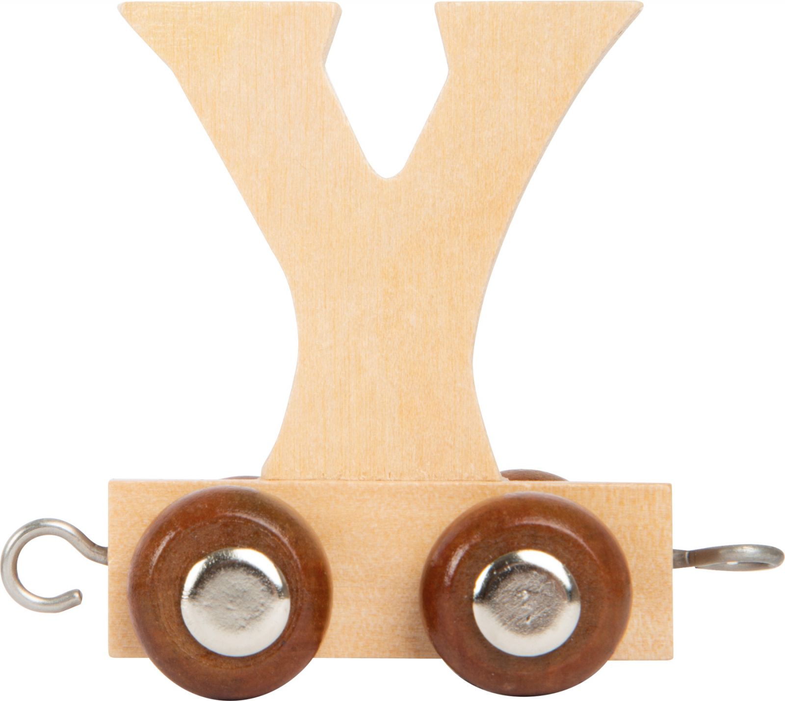 Dřevěné hračky small foot Dřevěný vláček vláčkodráhy abeceda písmeno Y
