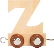 Dřevěné hračky small foot Dřevěný vláček vláčkodráhy abeceda písmeno Z