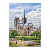 Dřevěné hračky Dino Puzzle Katedrála Notre Dame 1000 dílků